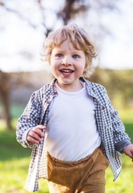 Child with healthy smile after children's dentistry